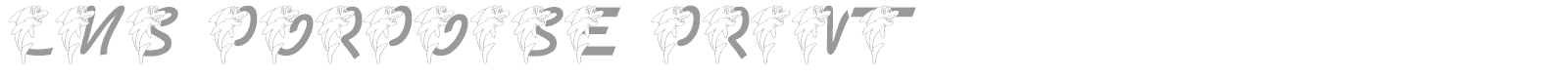 LMS Porpoise Print font preview
